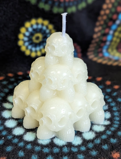 Pile of Skulls Candle