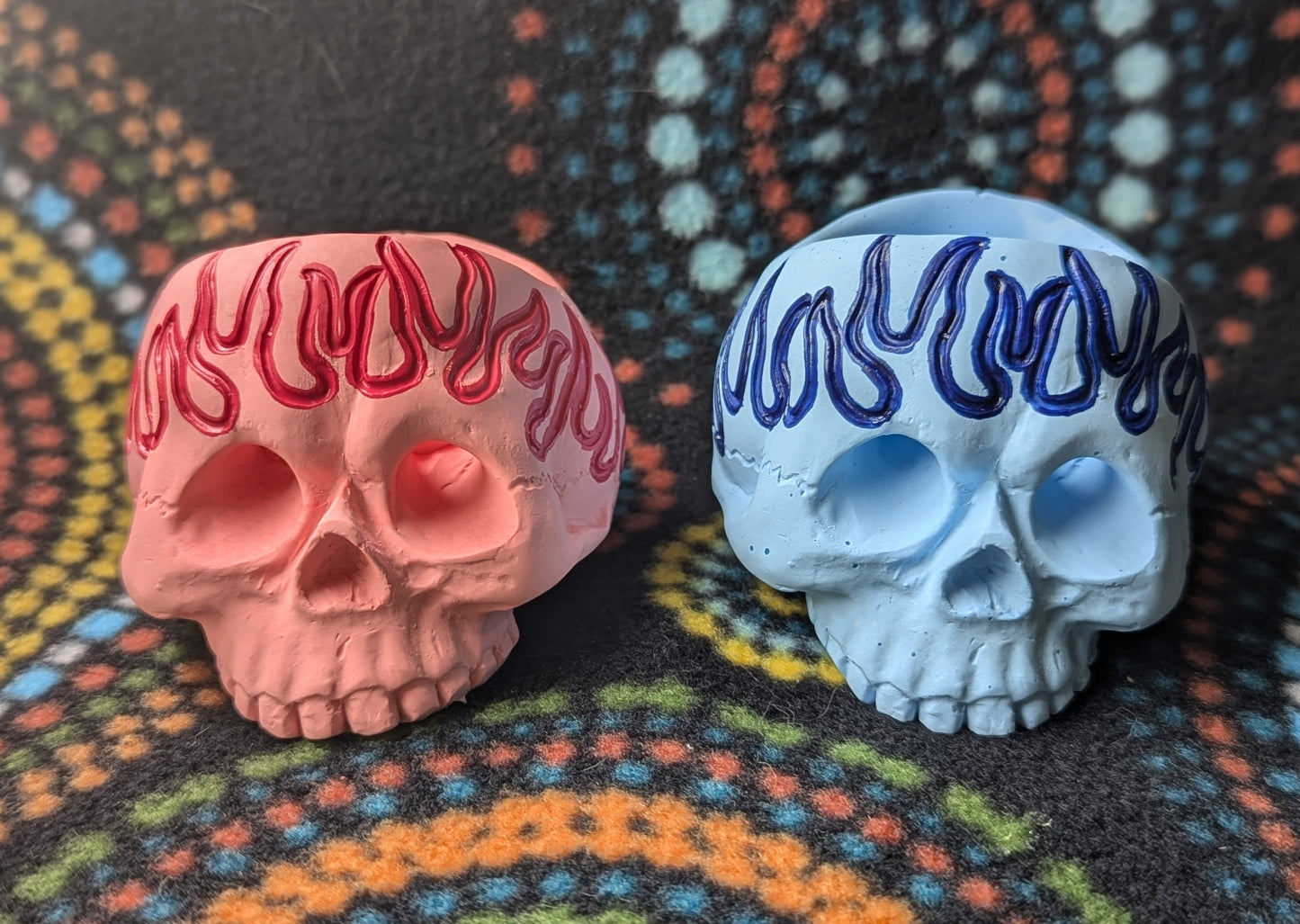 Skull Tealight Candle Holder