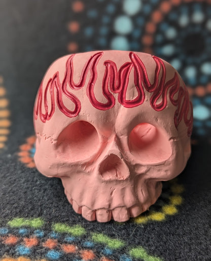 Skull Tealight Candle Holder